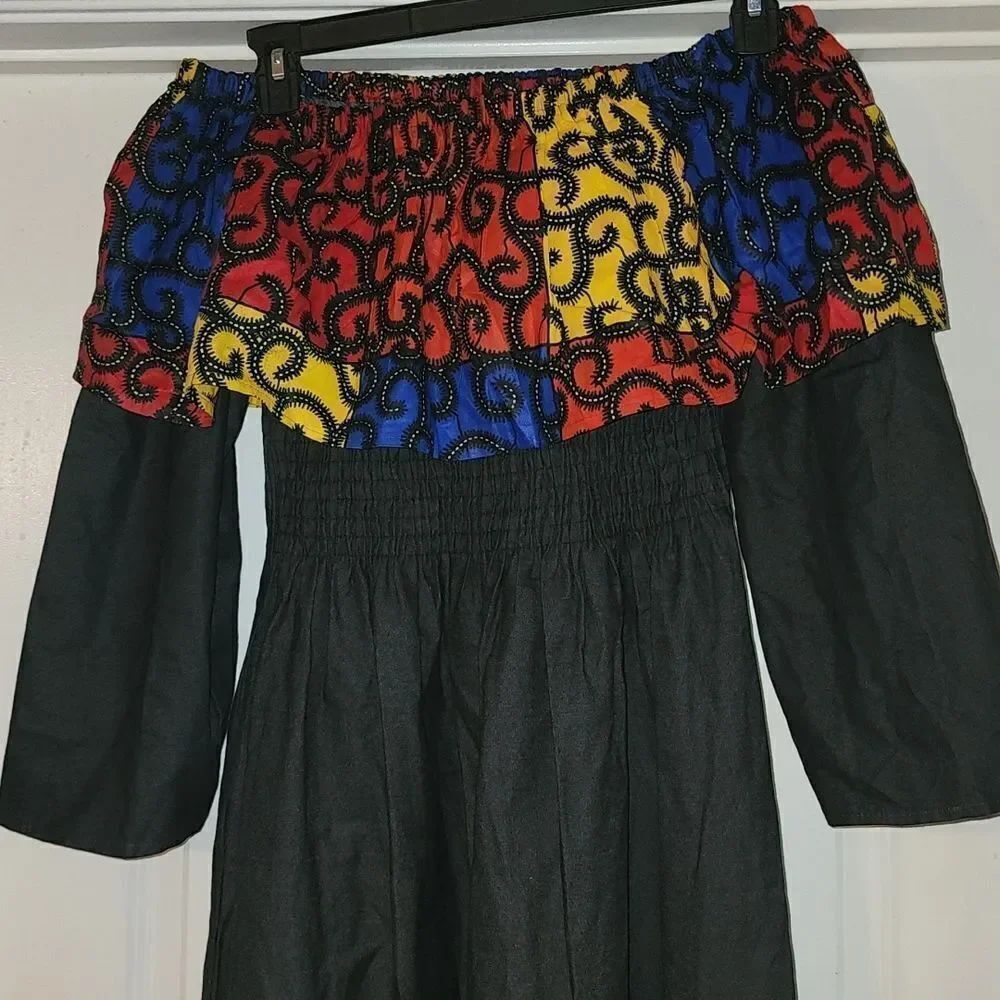 Kente Cloth maxi dress